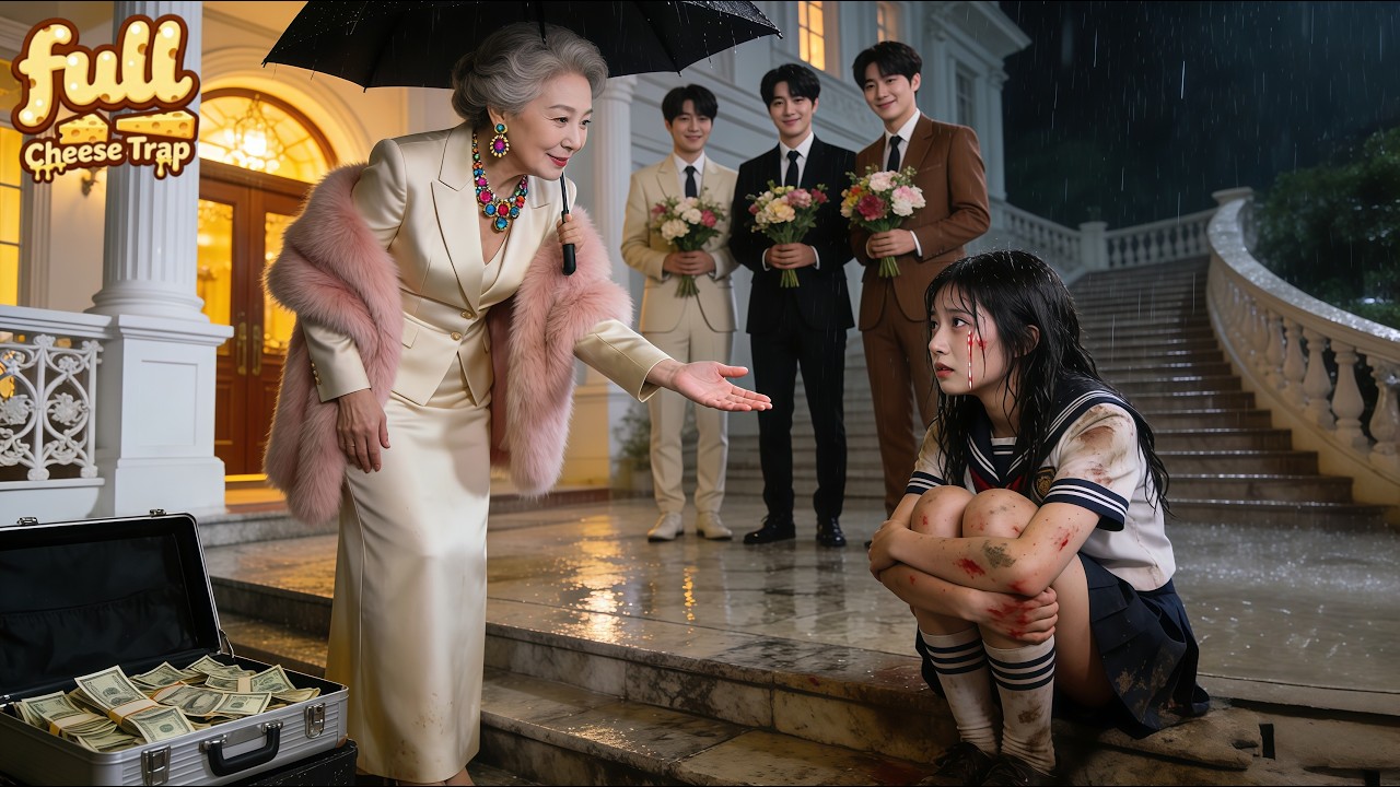 Kicked Out by Her Family, Poor Girl Is Taken Home by a Rich Old Lady—She has 3 CEO Son! Love Begins!