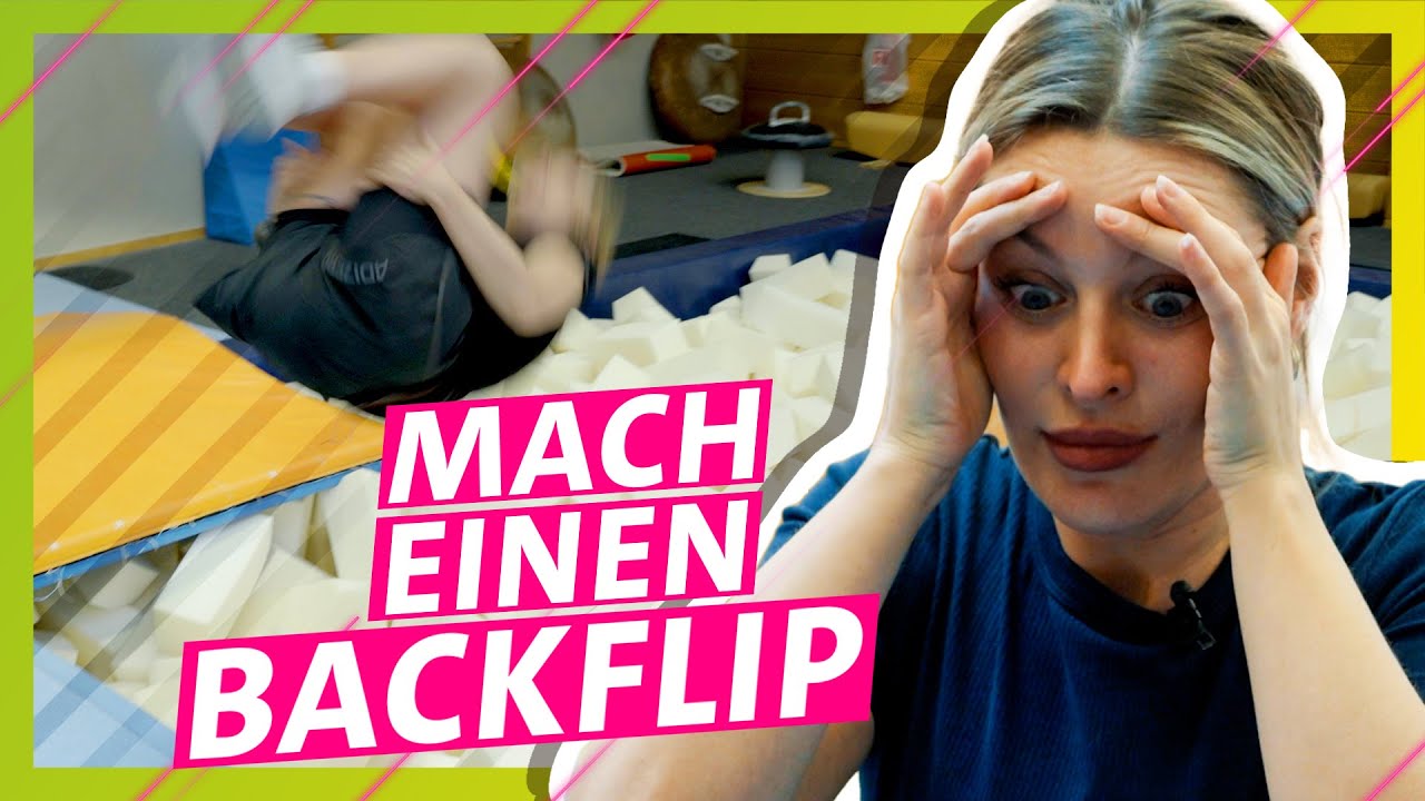 Lerne einen Rückwärtssalto in nur 5 Stunden