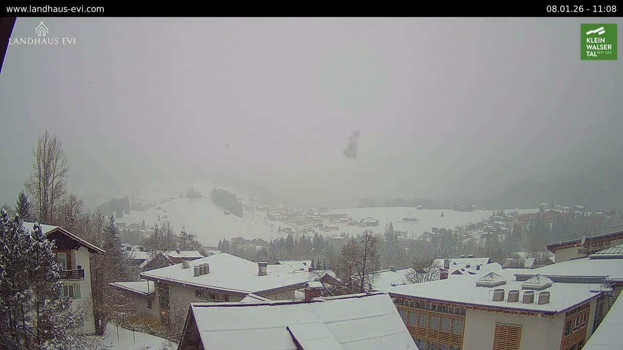 08.01.26 - Blick auf den Ifen - Landhaus Evi, Riezlern/Kleinwalsertal