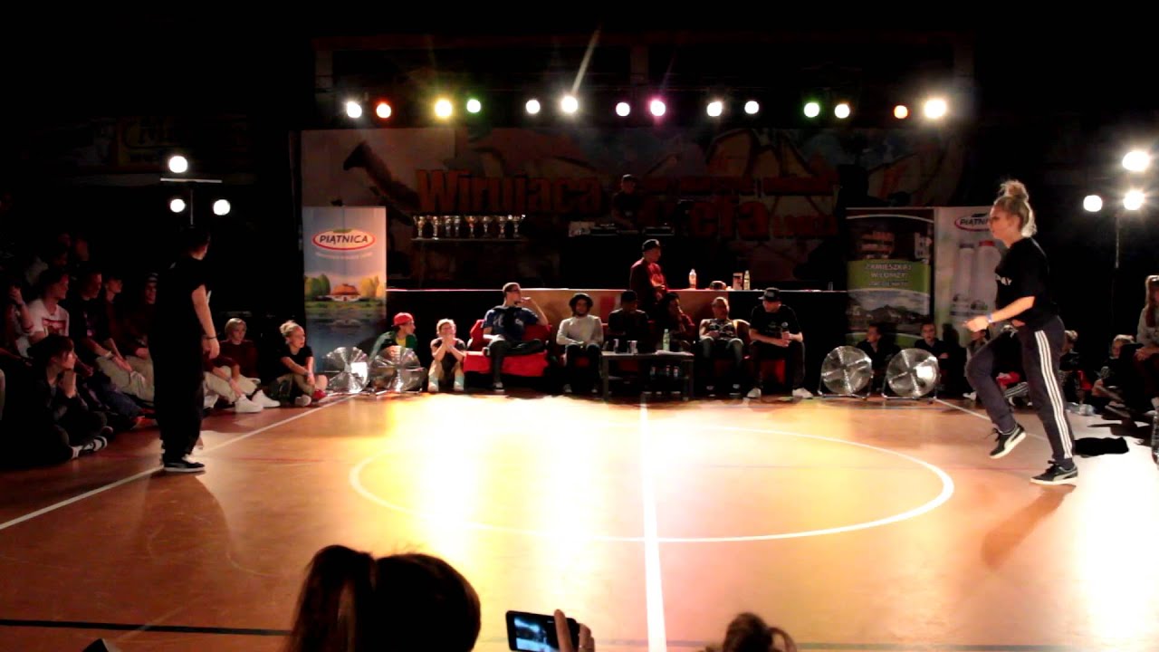 Wirująca Strefa 2013 Hip Hop Dance Battle 1. Place Paula vs Ryfa