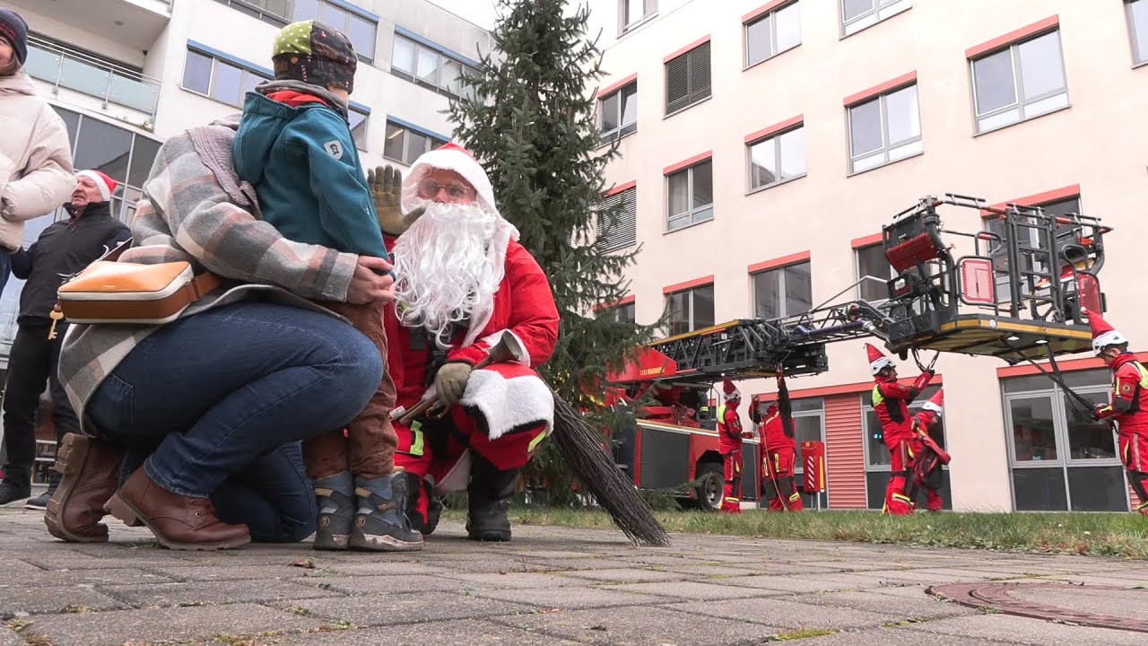 Der besondere Nikolaus im Klinikum Pirna