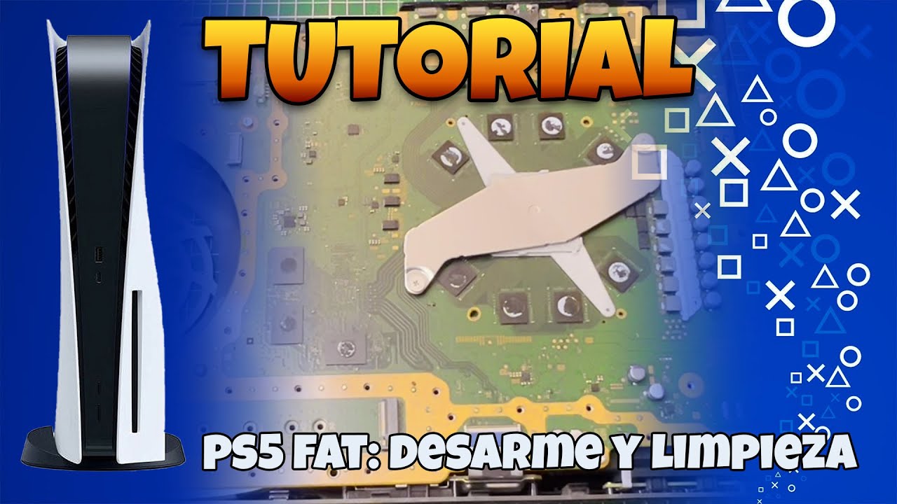 Desarme y limpieza de una Playstation 5 FAT