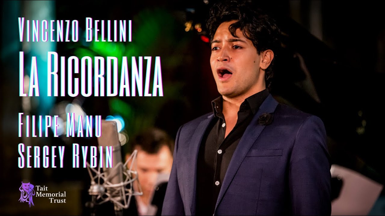 La Ricordanza, Bellini - Filipe Manu, tenor | Tait Tuesdays at Home - AHC Series -