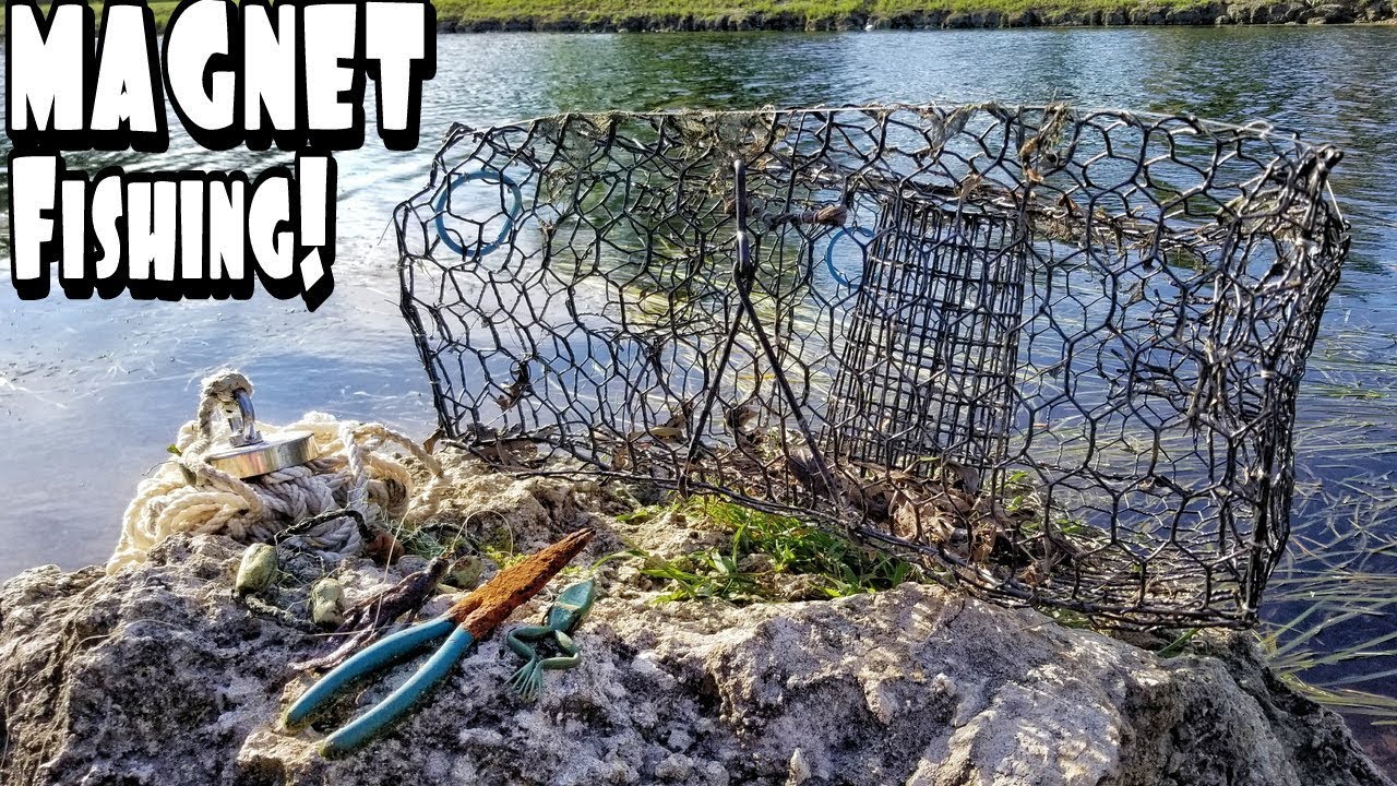 Magnet Fishing!! Searching For Treasure in South Florida Canals!!