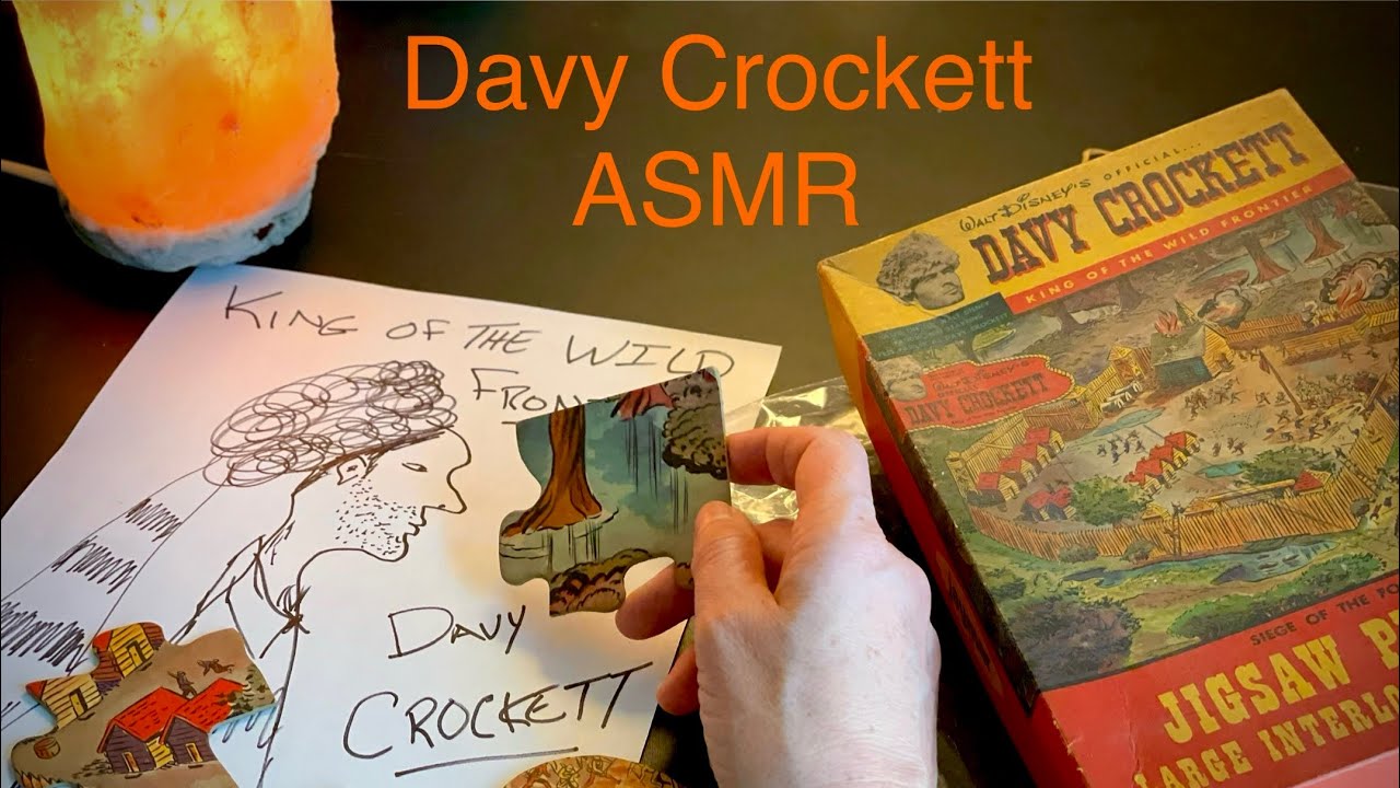The Legend of Davy Crockett ASMR | Relaxing History Lesson