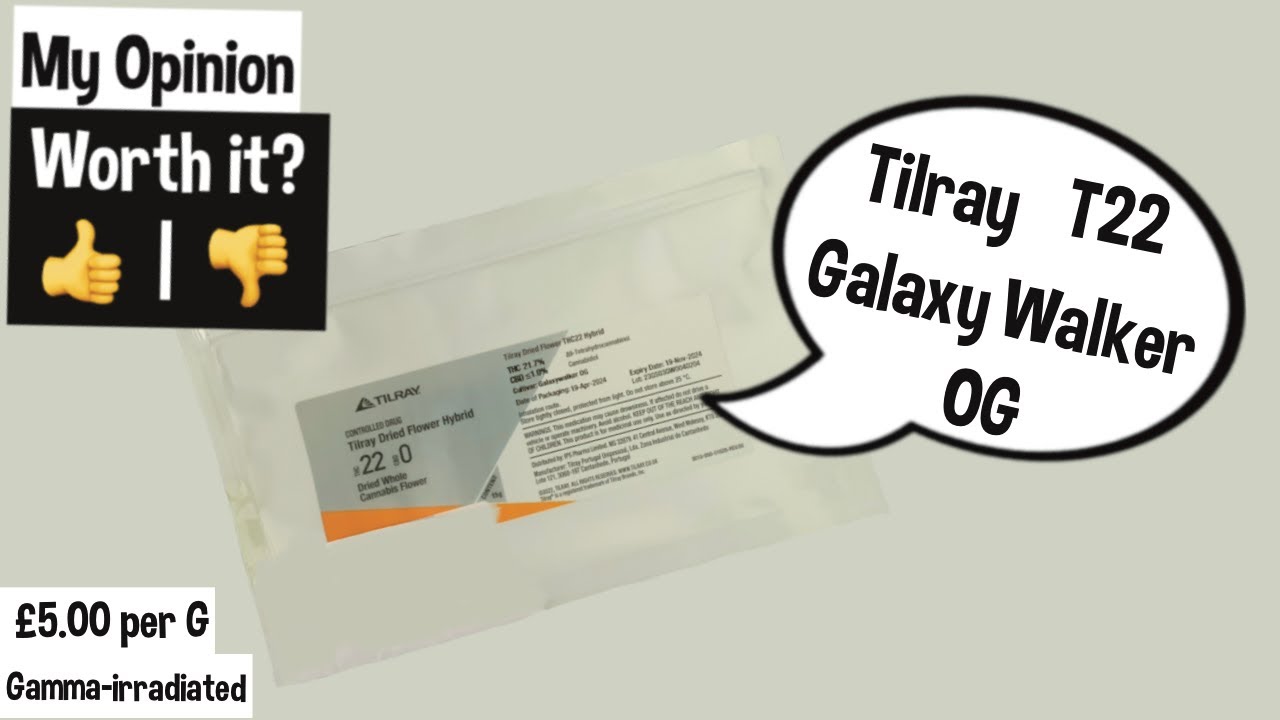 Tilray T22 Galaxy Walker OG Medical Review