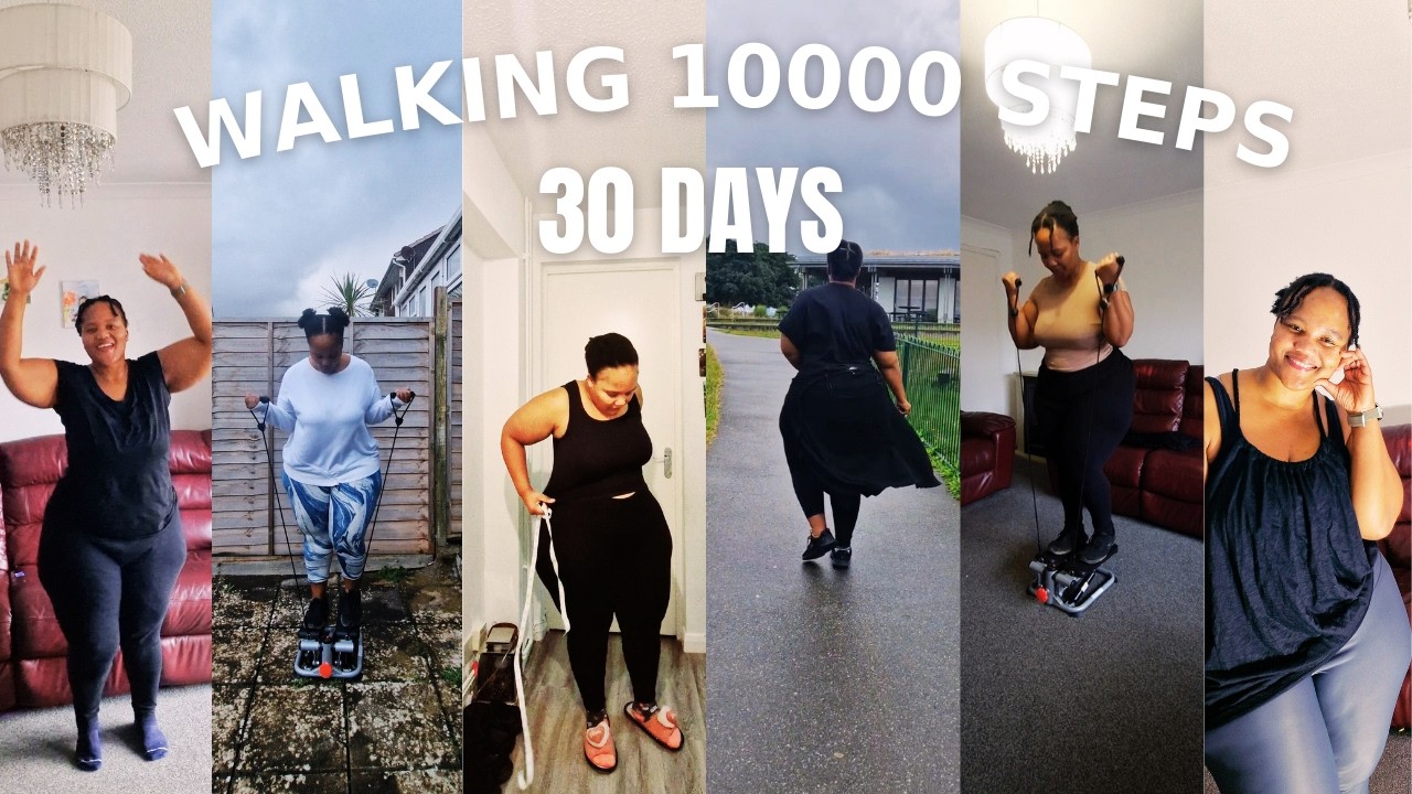WALKING 10000 STEPS A DAY FOR 30 DAYS - HERE IS WHATS HAPPENING