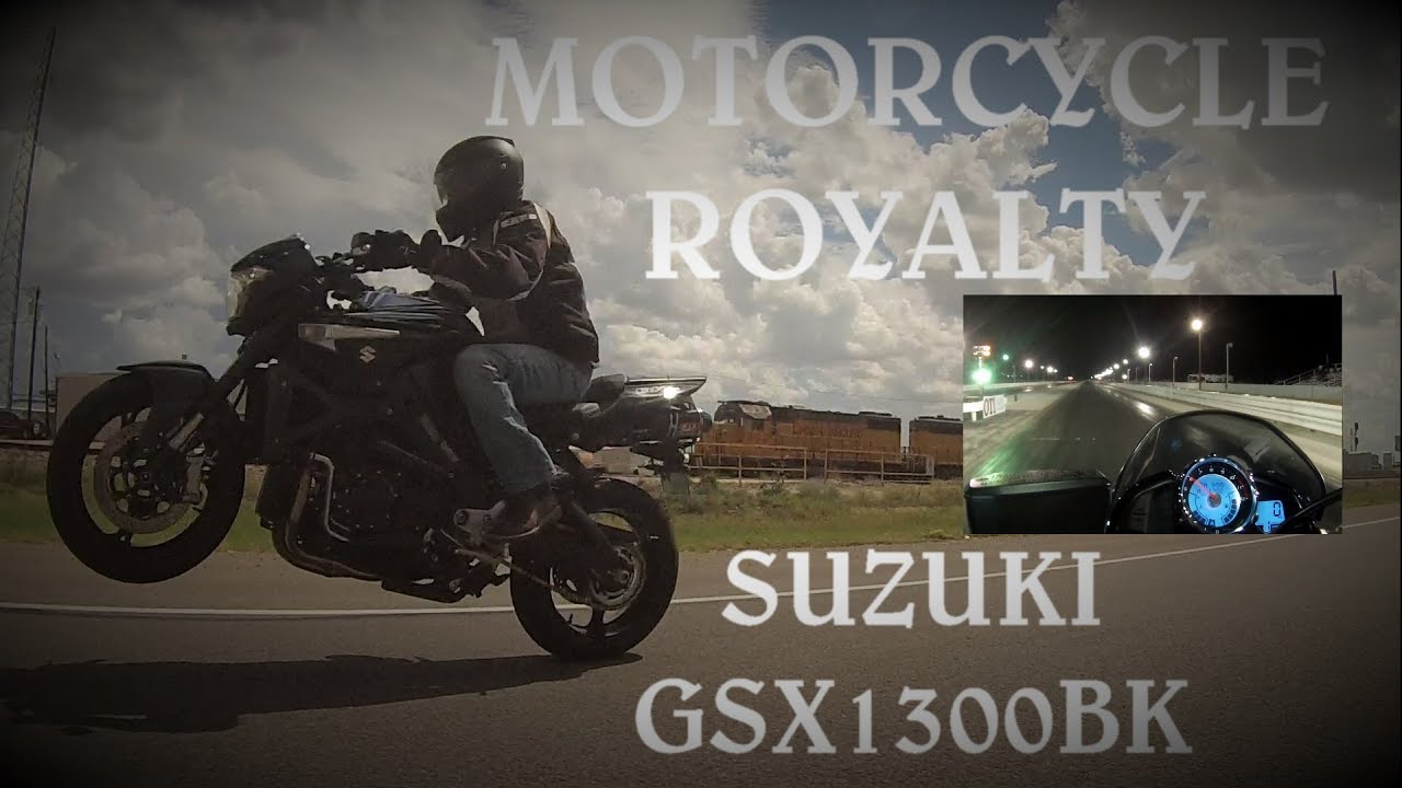 SUZUKI B-KING GSX1300BK: 1/4 MILE TRIP