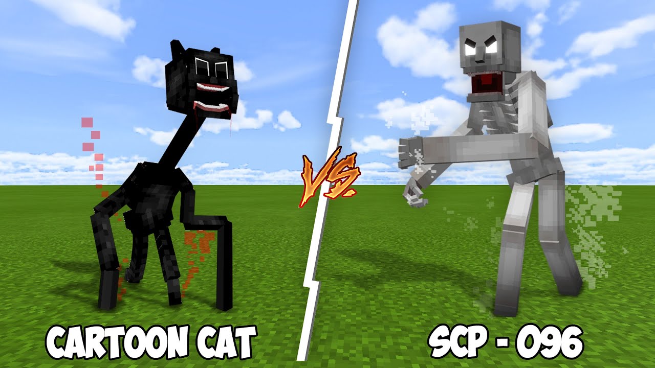 CARTOON CAT vs SCP-096!