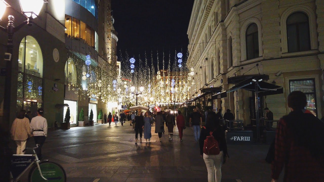 ⁴ᴷ⁶⁰ Walking Moscow Center (Live in 4K) - from Nikolskaya St. to the Polytechnical Museum