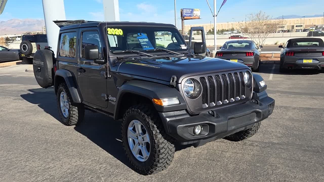 2020 JEEP WRANGLER SPORT S 4X4 Las Vegas, Centennial Hills, Henderson, St George, Kingman NV