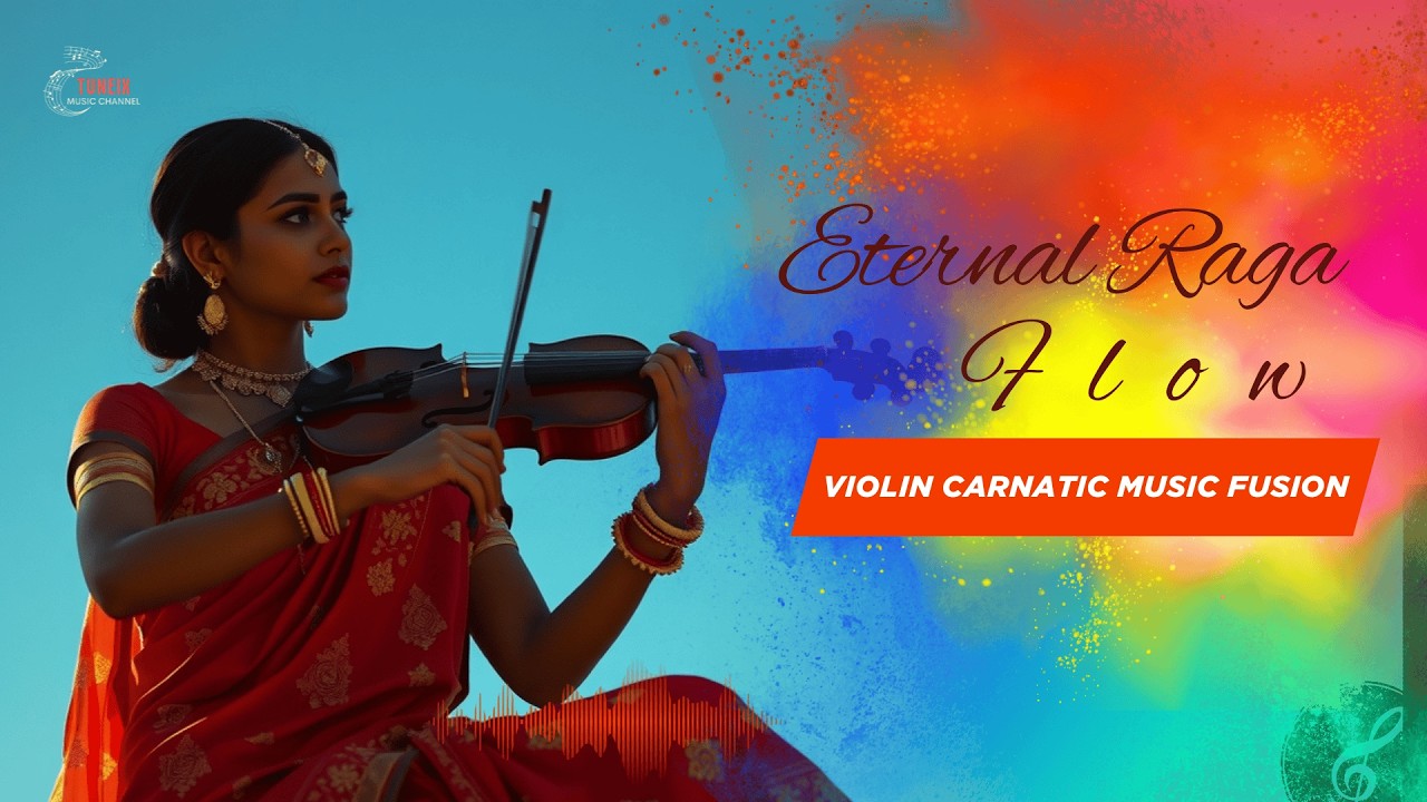 Eternal Raga Flow 🎻 Violin Carnatic Music Fusion | Meditative Violin Instrumental