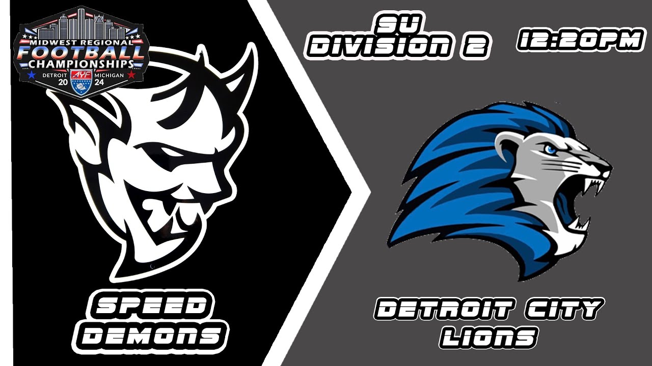 Speed Demons vs Detroit City Lions 9U