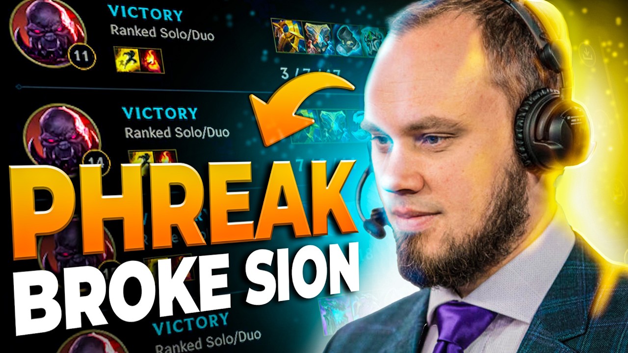 Riot Phreak Broke Sion and I kept it a SECRET!🤫