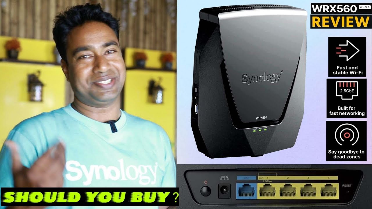 Synology WRX560 dual band Router with Wi Fi 6 - for Strong & Long Connectivity | Review & Unboxing
