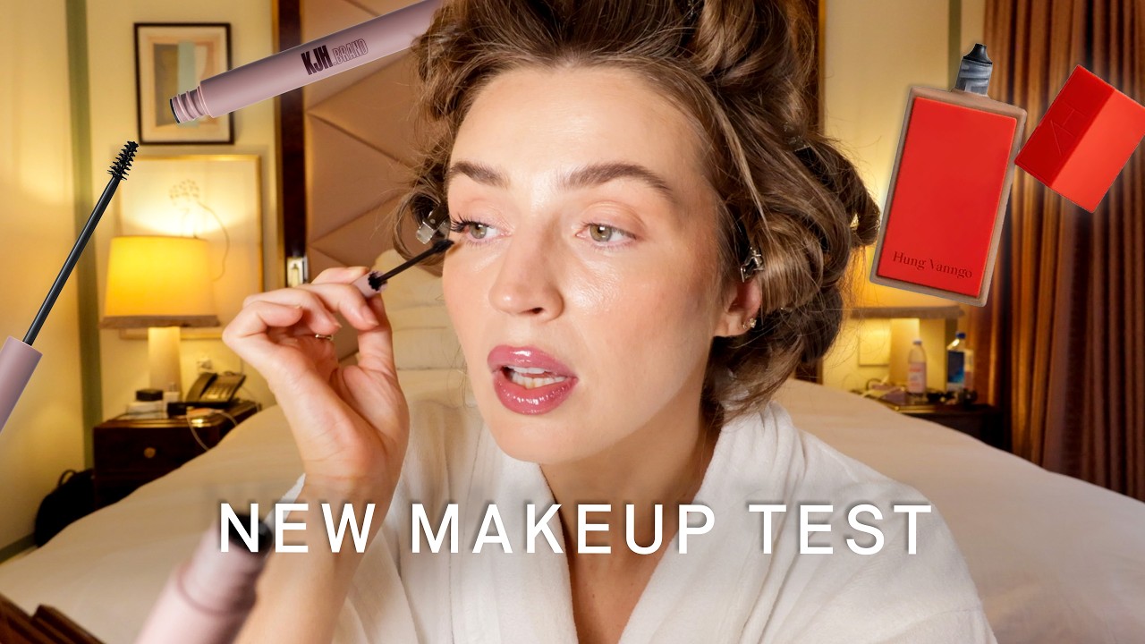 testing NEW MAKEUP & GRWM for the US Open 💋