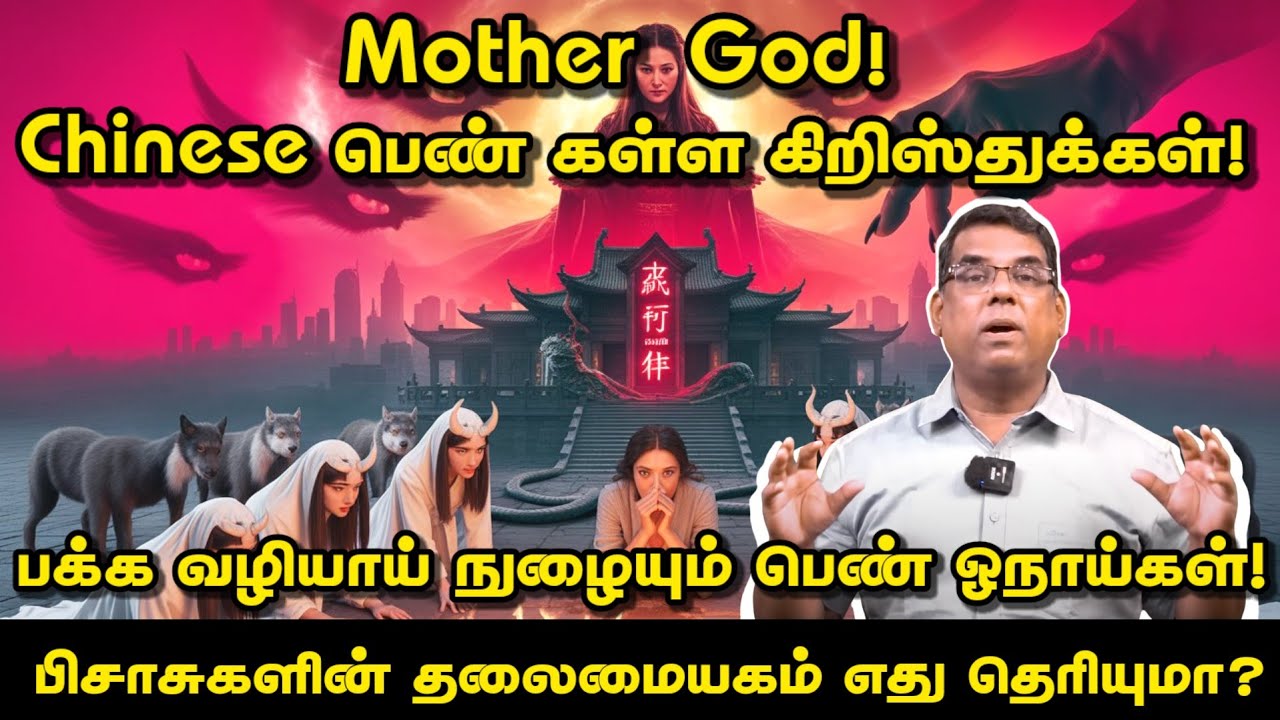 🔴 Chinese பெண் கள்ள கிறிஸ்து! Mother God! | BRO.MD JEGAN | Daily Gospel