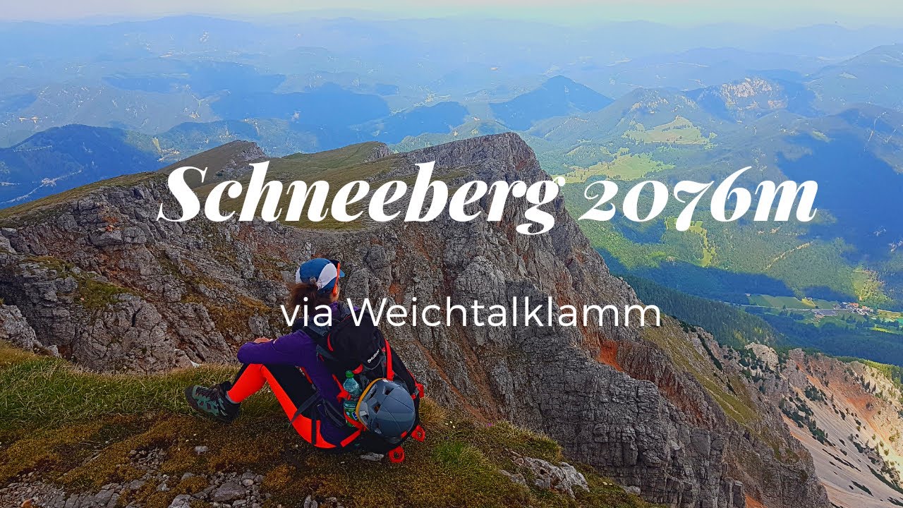 Schneeberg 2.076m via Weichtalklamm 2020 [GoPro7][4K]