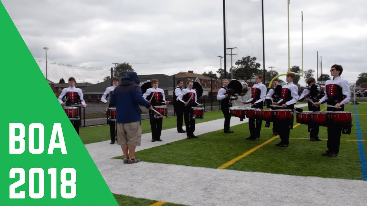 Moon Area High School 2018 Drumline