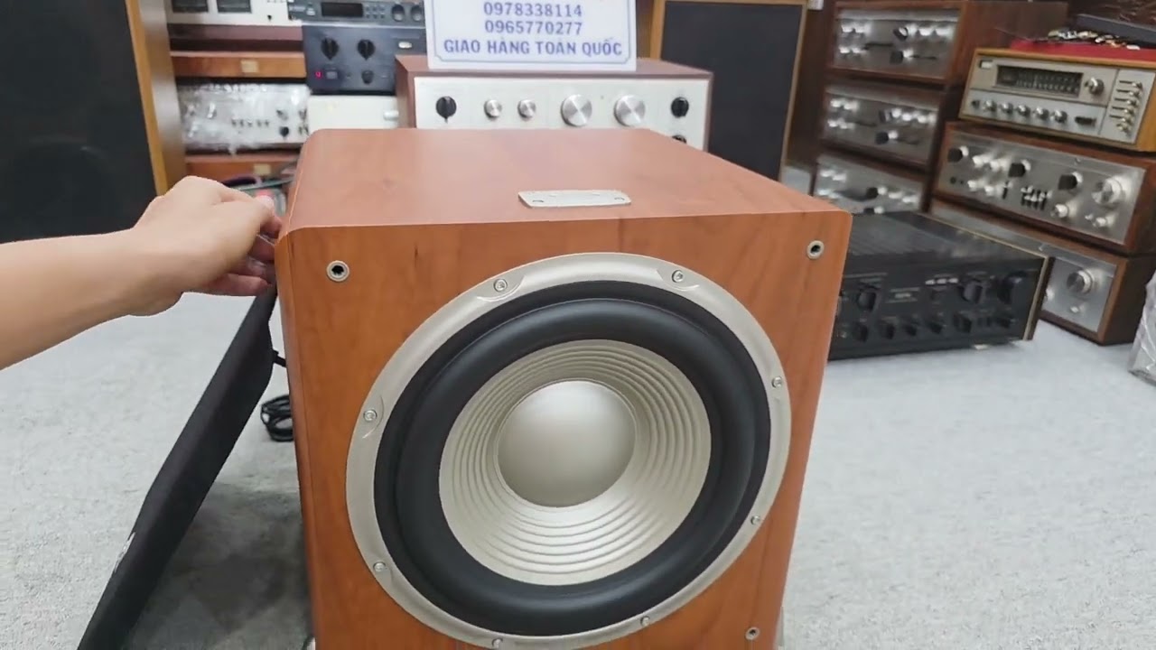 Sub Siêu Trầm Mỹ PARADIGM PR 12 và JBL L8400P/100