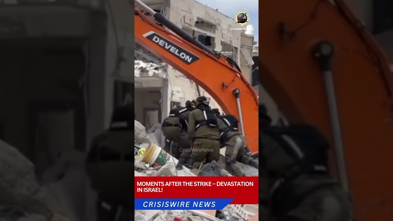 Aftermath of Missile Strike &ndash; Devastation in Israel!