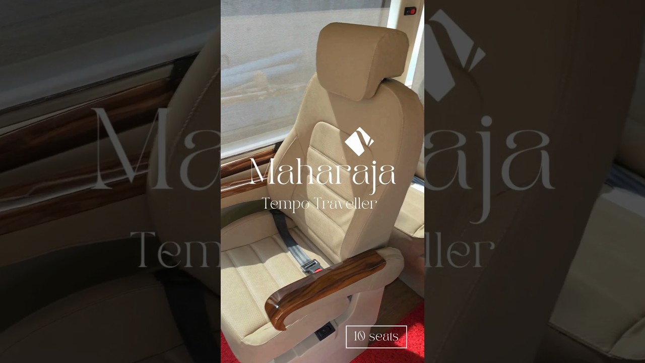 Book Maharaja Tempo Traveller in Varanasi from Vidhan Travels #travel#tempotraveller#varanasi#gaya