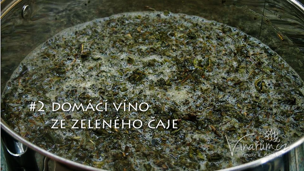 Víno ze zeleného čaje: Voňavá specialita s chutí rozinek a brusinek (1. část)