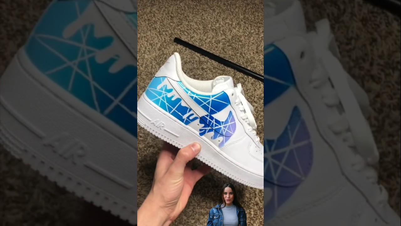 Nike Air Force one Sneakers Custom new design