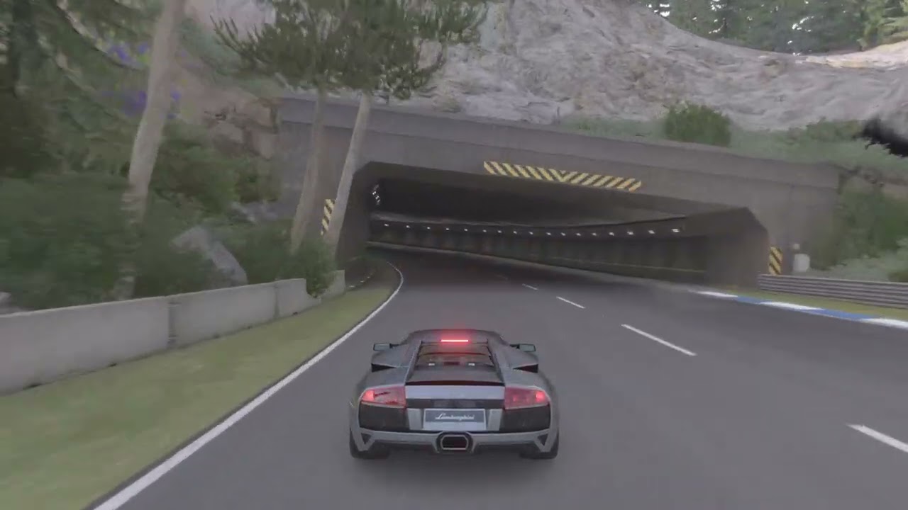 Gran Turismo 7 2009 Lamborghini Murciélago LP 640 - 4WD - Trial Mountain Test Drive