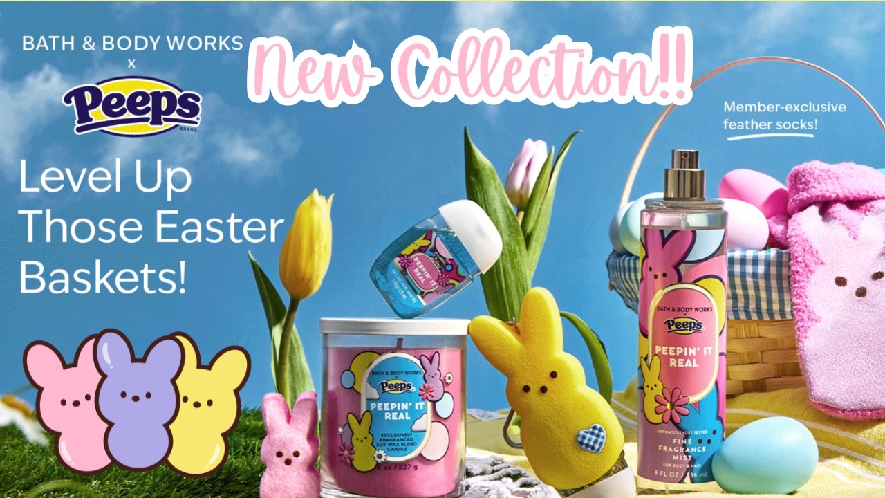 Peeps x Bath and Body Works Collab Early Access!