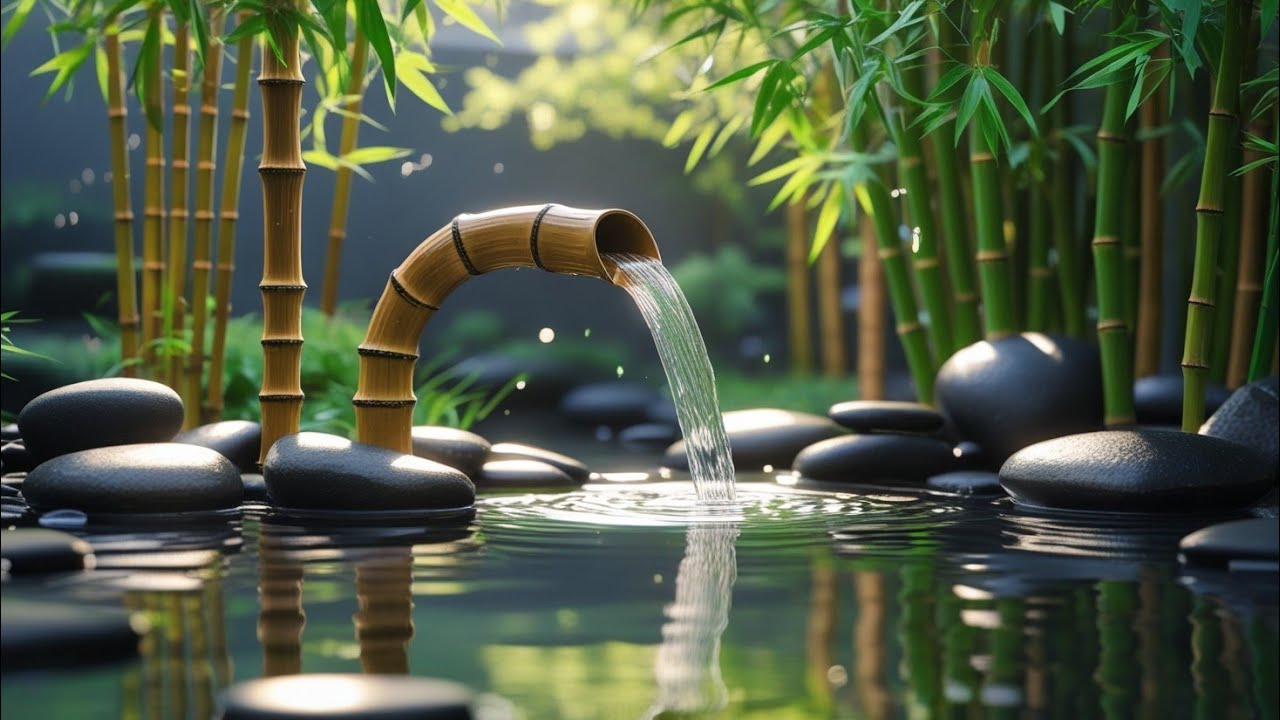 Bamboo Water Soundscape for Deep Sleep &ndash; Gentle Dripping Sound to Ease Insomnia