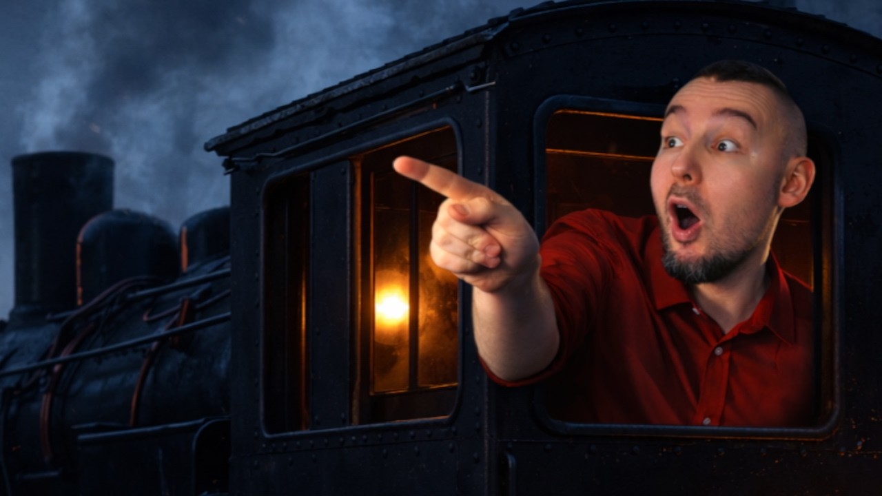 Uciekamy z lasu POCIĄGIEM