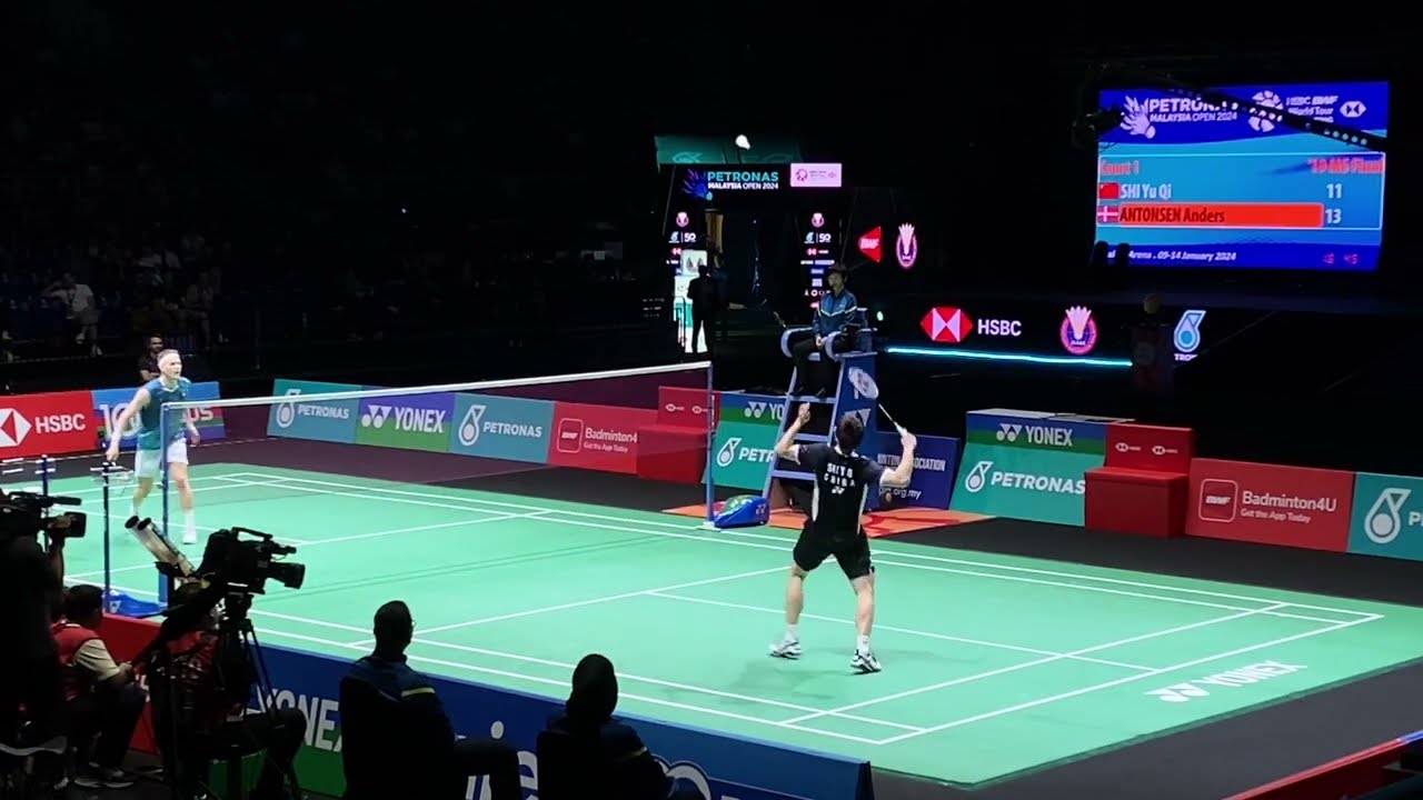 SHI Yu Qi vs Anders ANTONSEN - Malaysia Open 2024