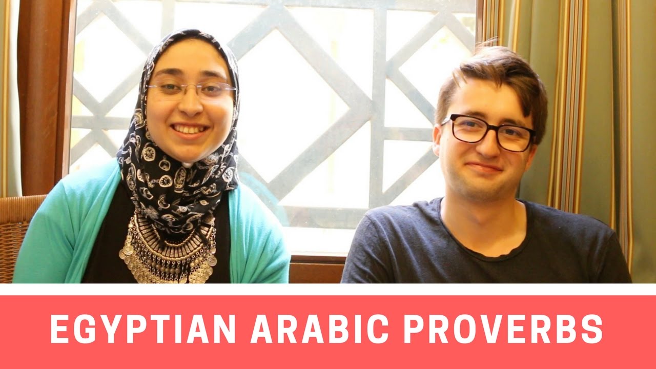 Egyptian Arabic Proverbs with Bertrand