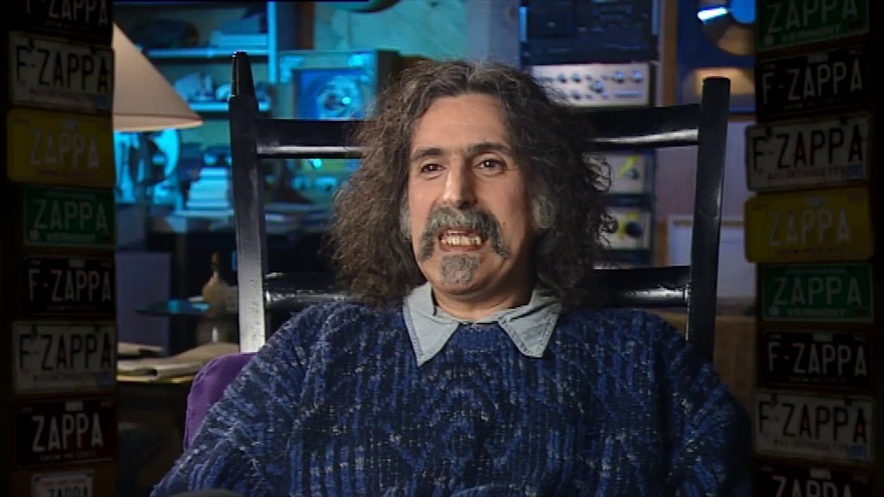 FRANK ZAPPA; "Turgid Flux"- Comments on American TV Culture (1991)