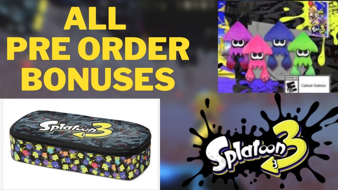 Where To Pre Order Splatoon 3 *ALL PRE ORDER BONUSES! WHERE SHOULD YOU BUY FROM?