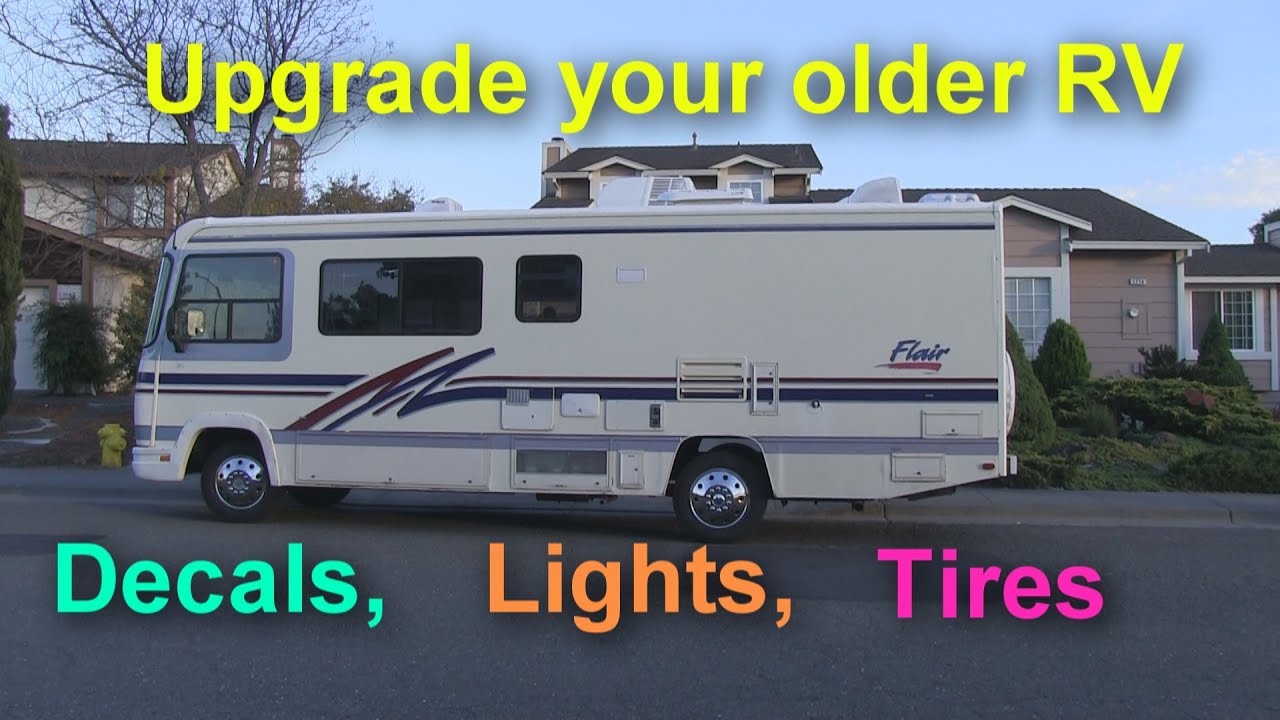 Upgrade The Exterior of your Older RV