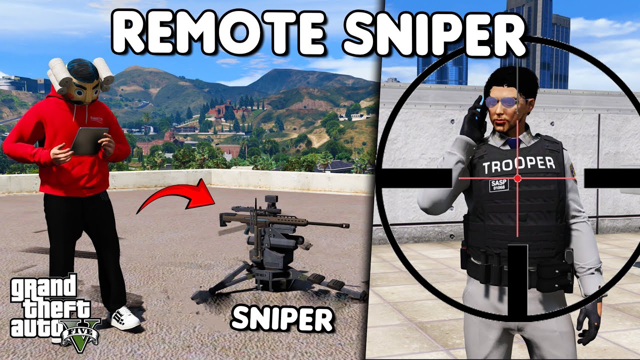REMOTE SNIPER ASSASIN - GTA 5 ROLEPLAY