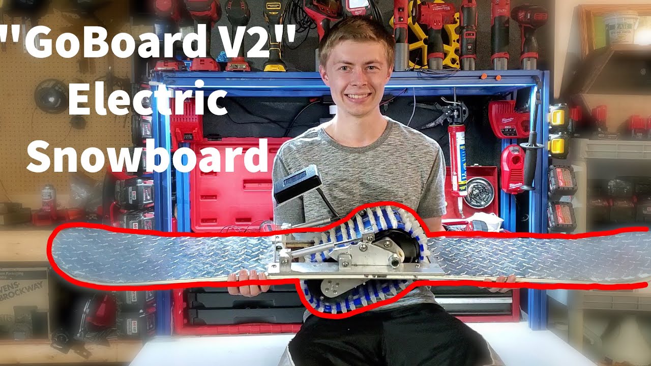 GoBoard V2 Electric Snowboard