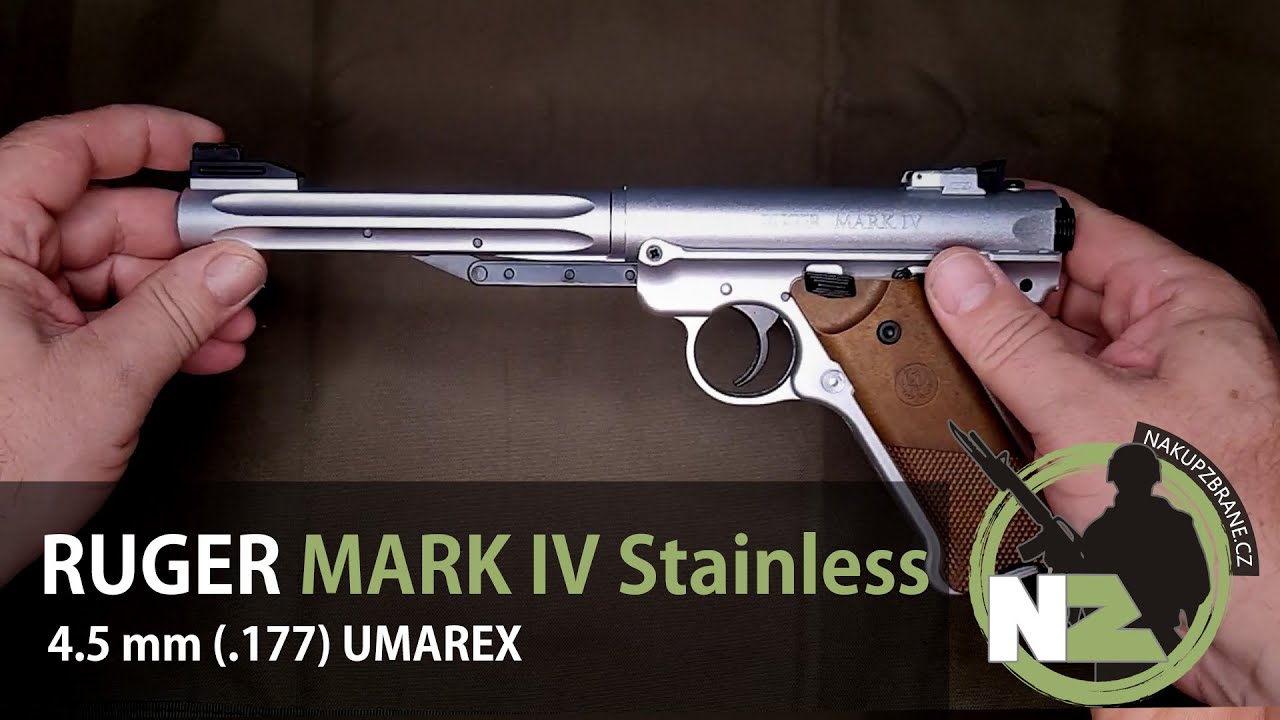 Ruger MARK IV 4,5mm Stainless 5.8413