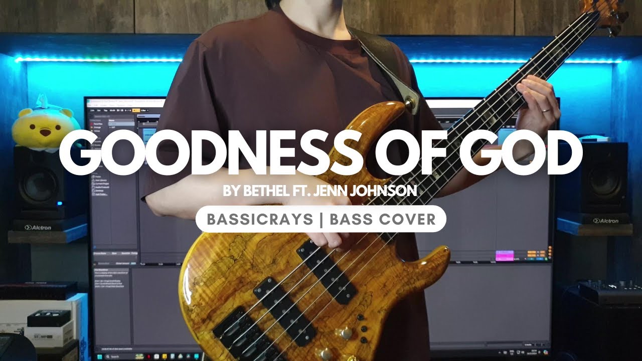 Goodness of God | Bethel ft. Jenn Johnson | Bass Cover (4K)