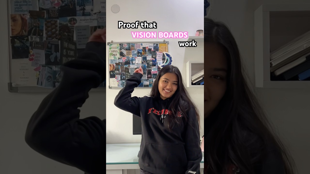 Do *VISION BOARDS* Actually Work?? Power of Manifestation✨ #trending #manifestation #shorts