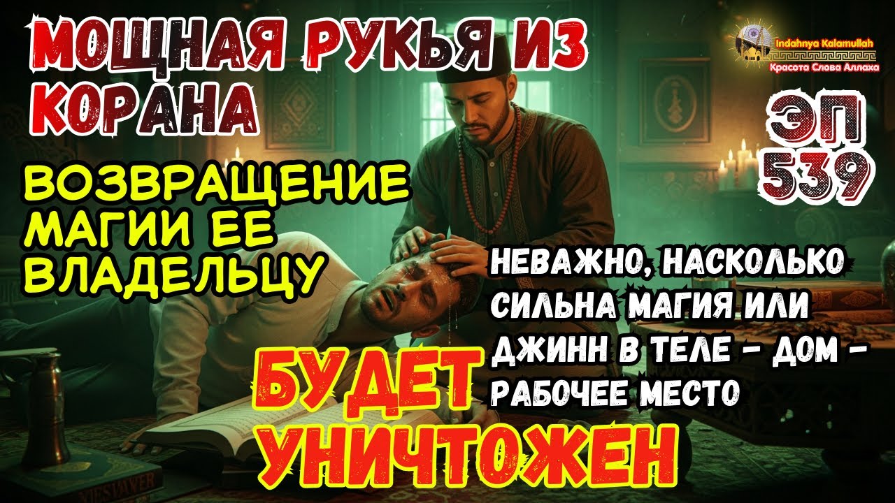 Сильная Рукъя по Корану | Разрушение Колдовства и Джиннов | Эпизод 539