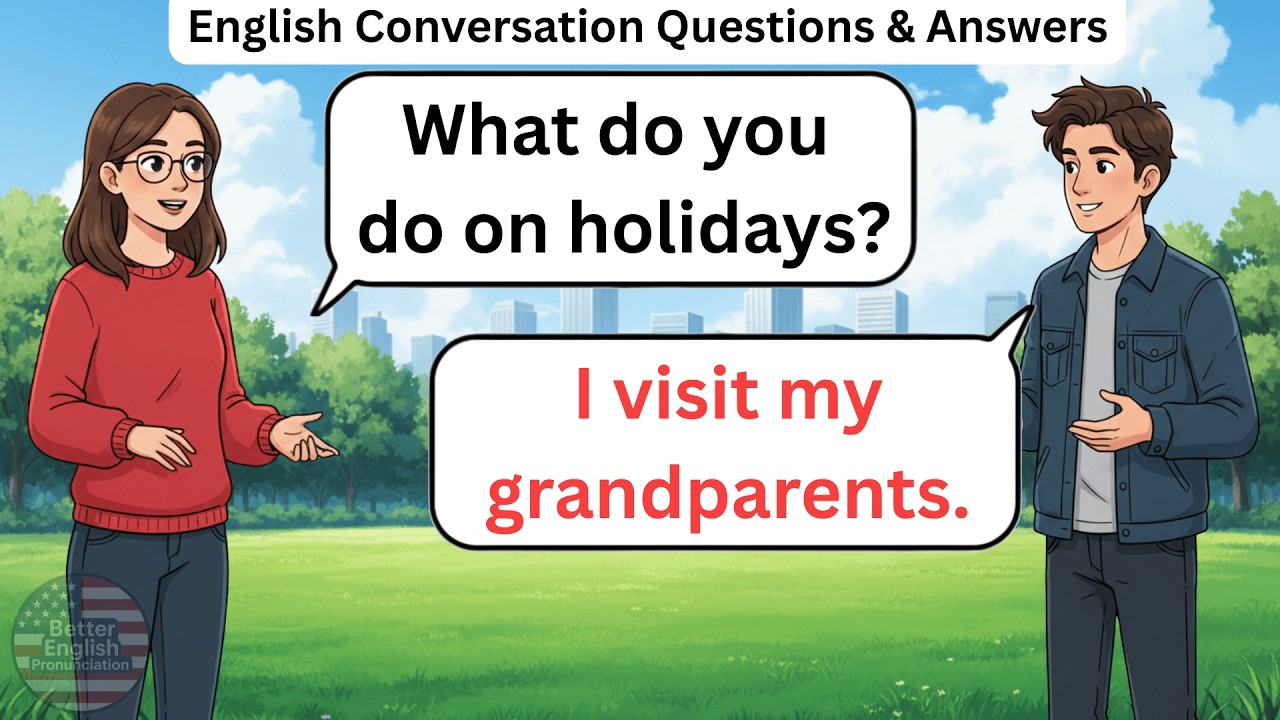 Speaking Practice for Beginners  English Conversation Questions & Answers  Learn English