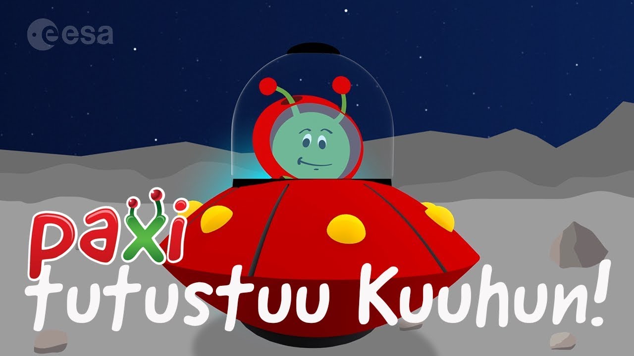 Paxi tutustuu Kuuhun!
