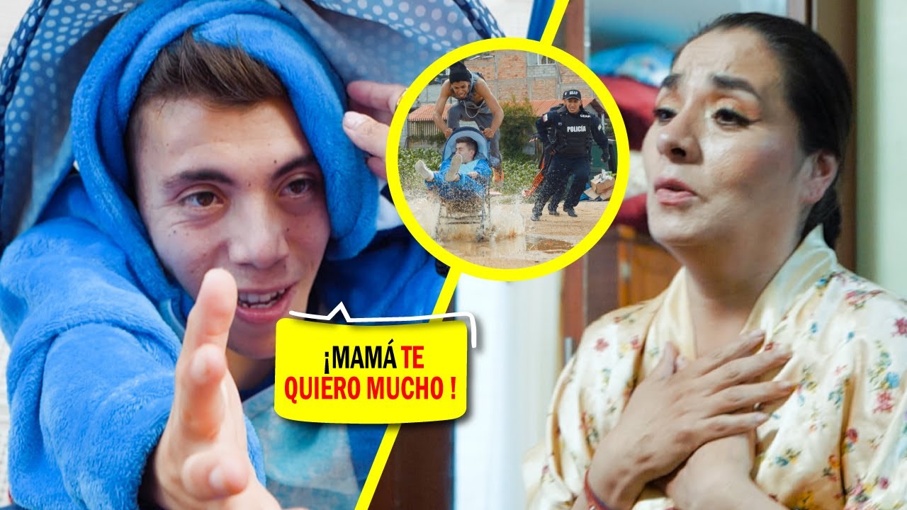 Ayudaron a este joven pensando  que era un bebe