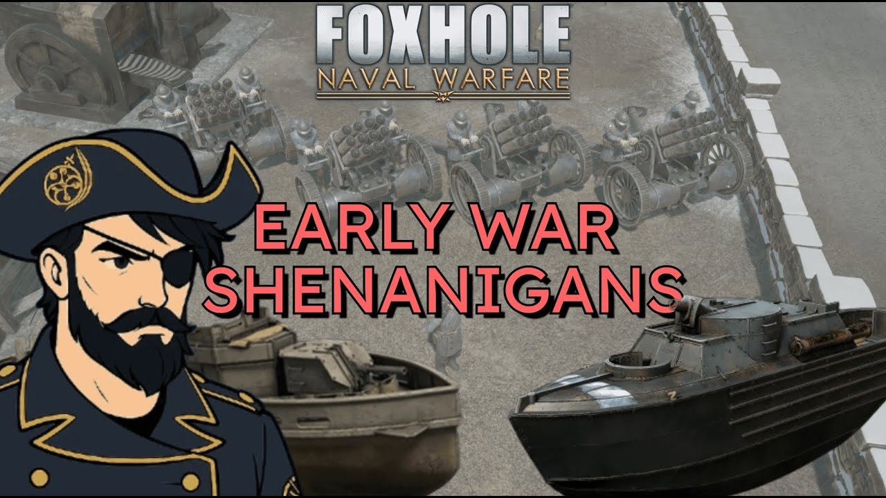 Funny moments & Early War Shenanigans | Foxhole