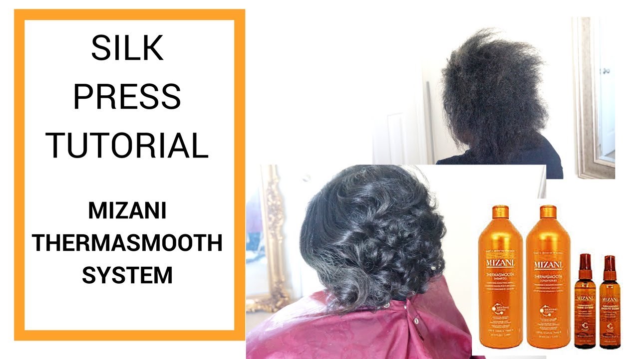 Blow Out Tutorial on Natural Hair | using MIZANI THERMASMOOTH SYSTEM | NATURALEE DRIVEN