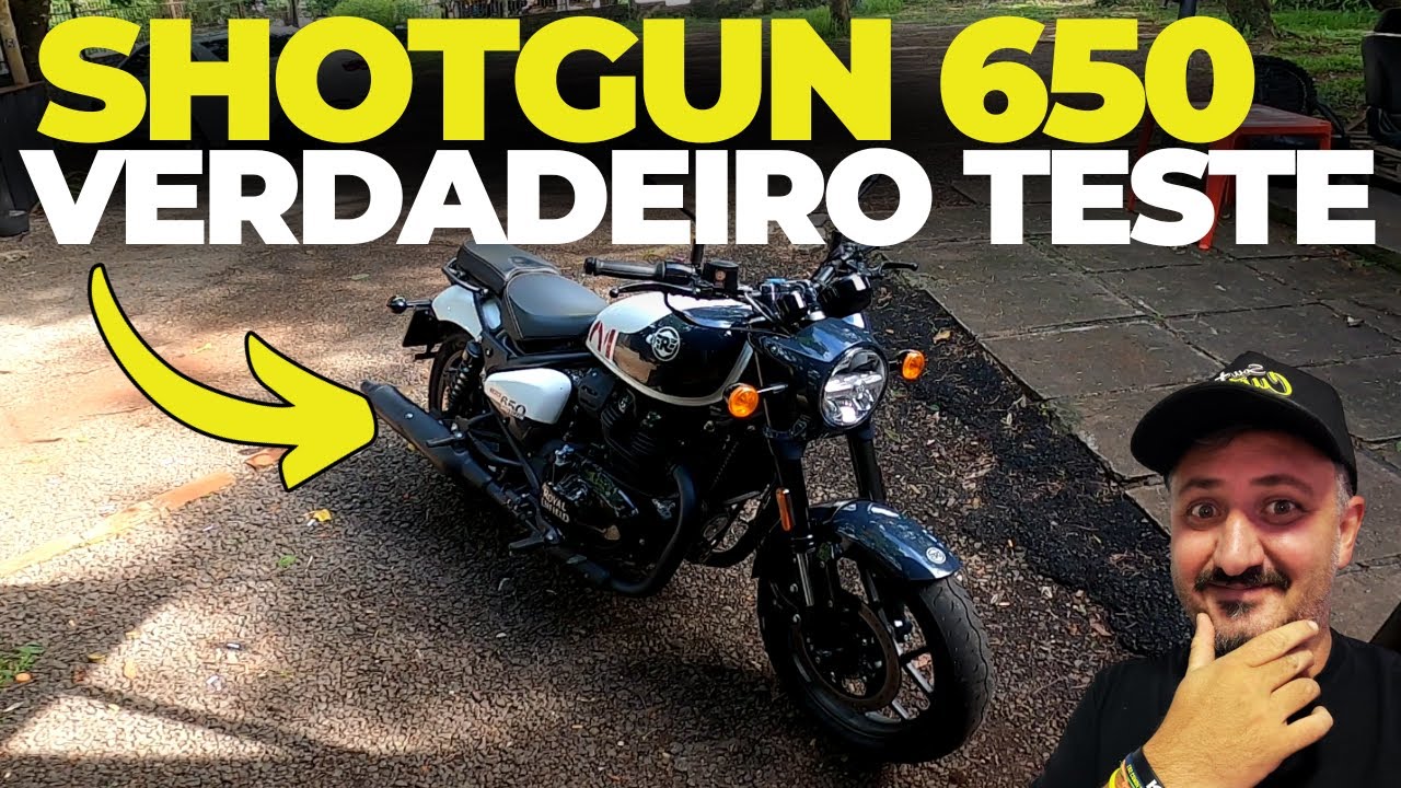 SHOTGUN 650: no SEGUNDO rolê a VERDADE aparece!