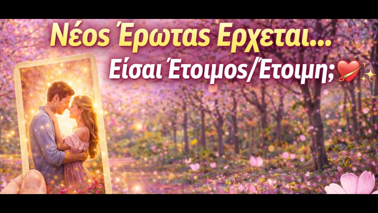 Νέος Έρωτας Έρχεται… Είσαι Έτοιμος/Έτοιμη; 💘✨